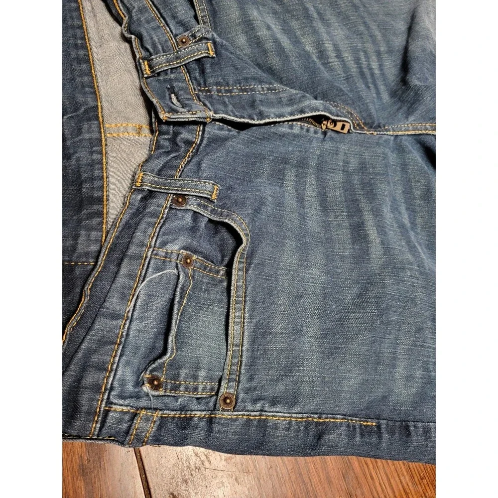 Levi's 514 Straight Fit Jeans Men's W34 L30 Midnight Wash Blue Denim 00514-0403